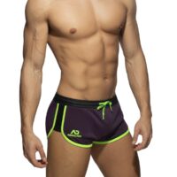 MIX SHORT EN MICROFIBRES VIOLET – Image 3
