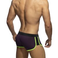 MIX SHORT EN MICROFIBRES VIOLET – Image 2