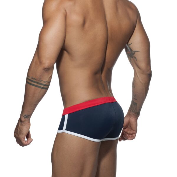SLIP DE BAIN UNI BLEU MARINE – Image 3