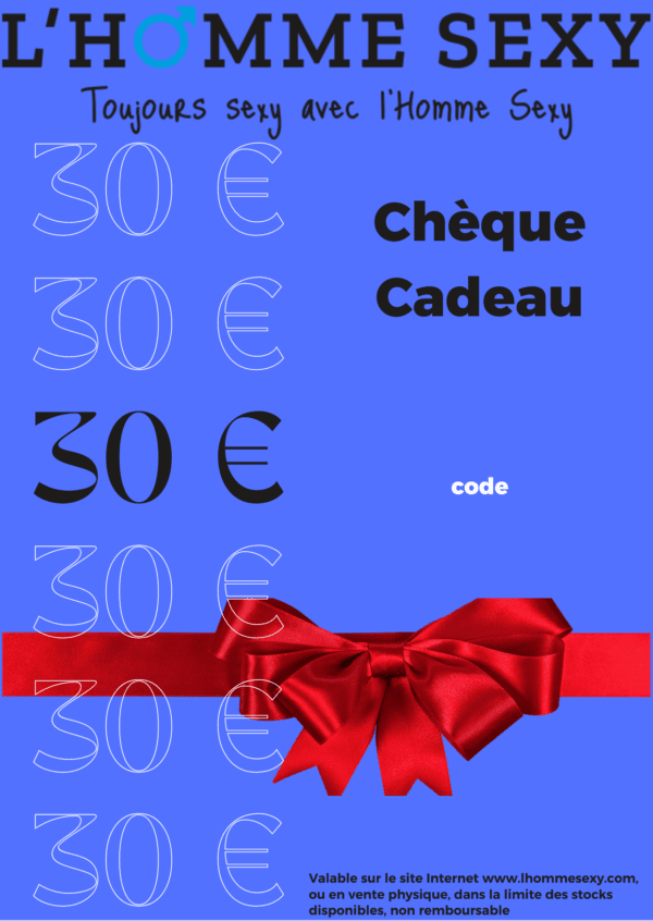 Chèque cadeau 30€