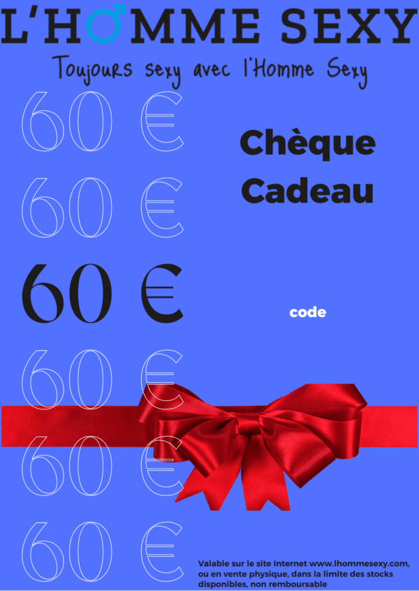 Chèque cadeau 60€