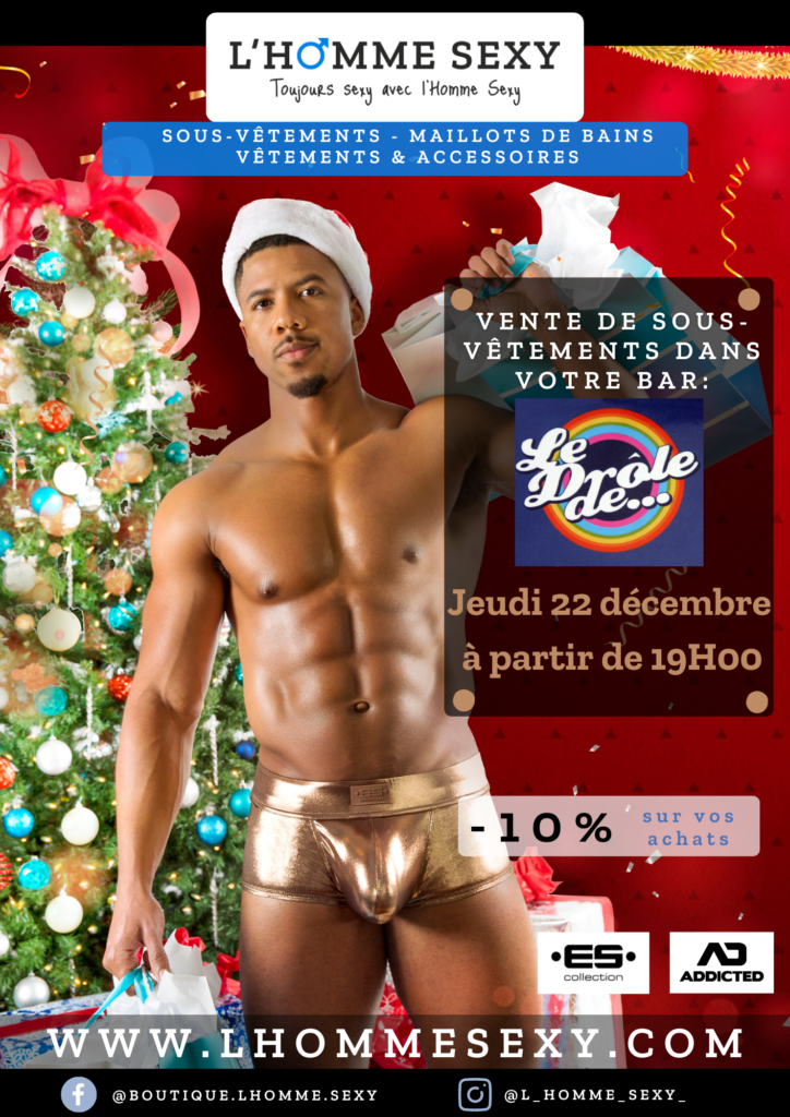 Vente du 22 décembre dans le bar gay "Le Drôle de..." Lorient